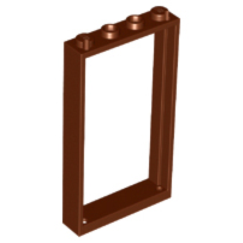 Kozijn 1x4x6 Reddish Brown